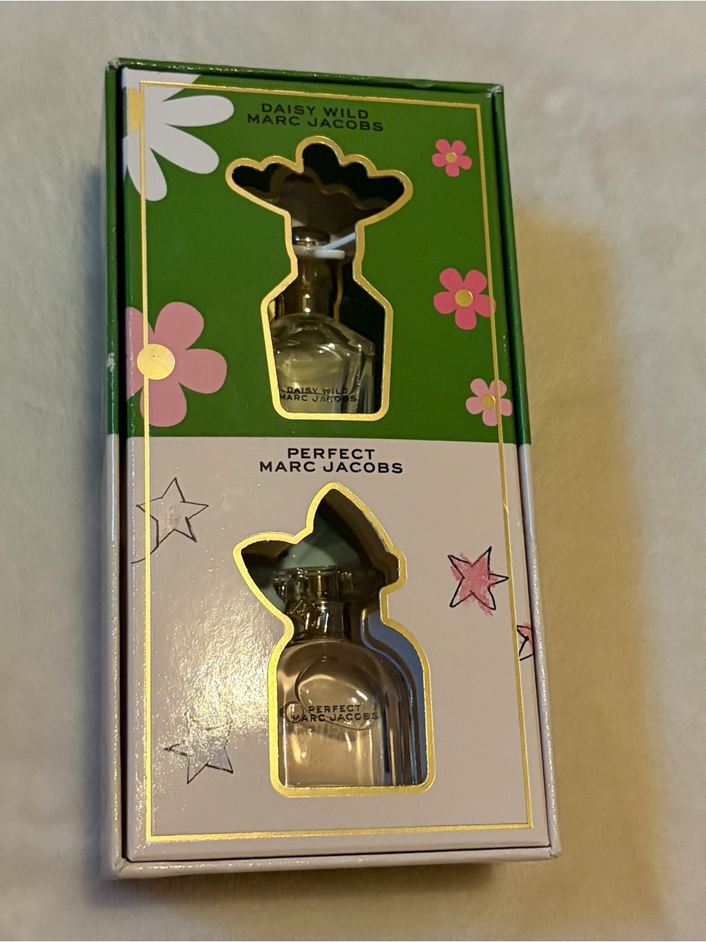 Marc Jacobs Daisy Wild & Perfect Mini Fragrance Set - Green & Pink